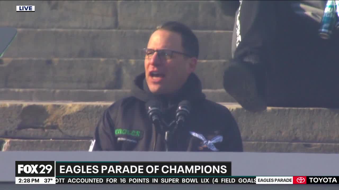 PA Gov. Josh Shapiro calls Eagles 'America's Team'