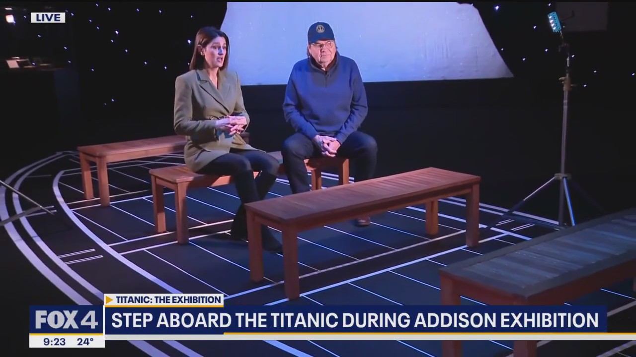 Step aboard the Titanic during Addison exhibit