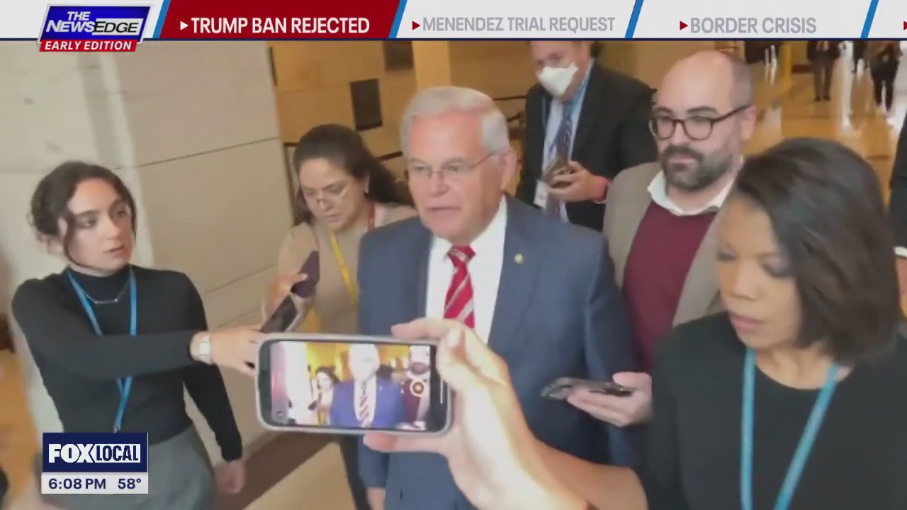 Prosecutors oppose Senator Bob Menendez's request