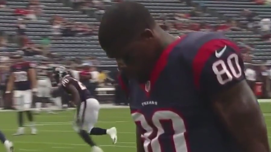 Texans' Andre Johnson gets 3rd pro football HOF nomination