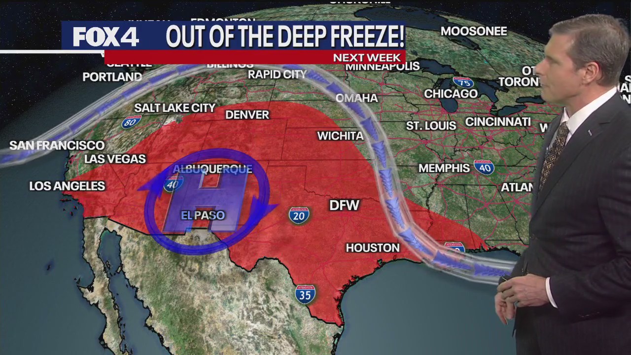Dallas Weather: Feb. 20 afternoon forecast