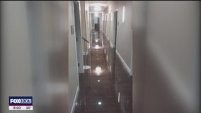 Bursting frozen pipes lead to watery messes