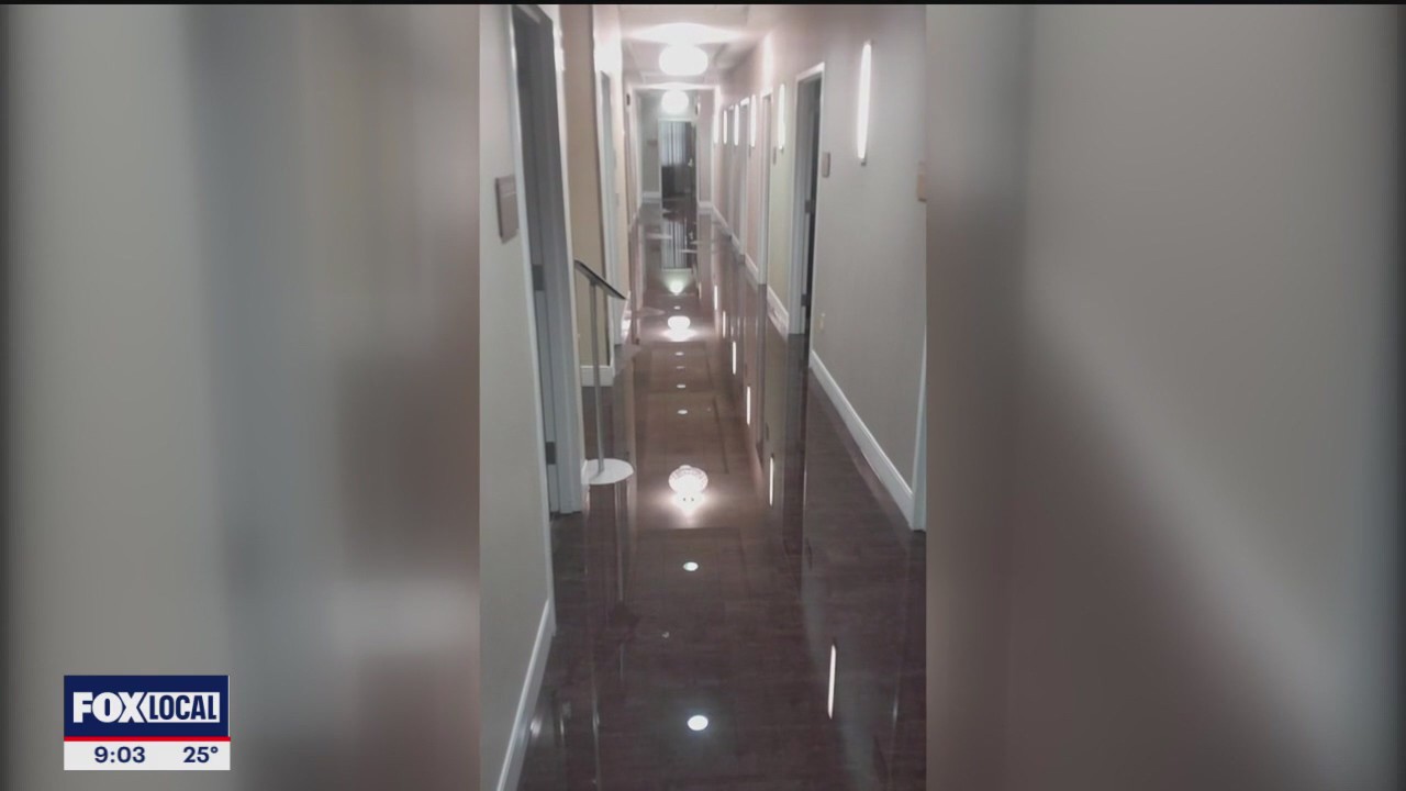 Bursting frozen pipes lead to watery messes