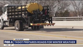 TxDot prepares roads for extreme cold weather warning