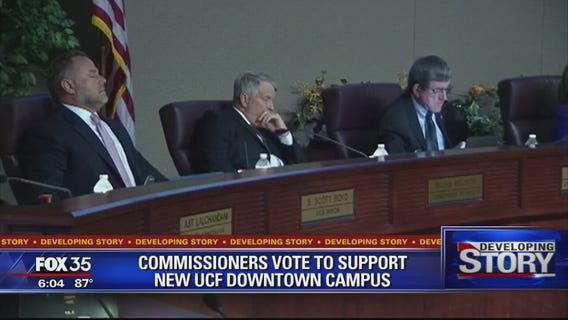 Commissioners support downtown UCF campus