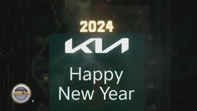 New Year's Eve ball drop in New York City