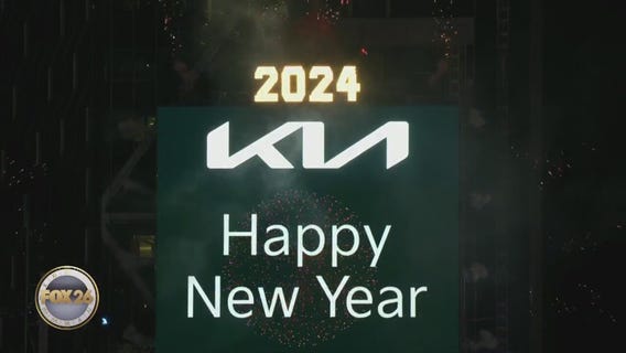 New Year's Eve ball drop in New York City