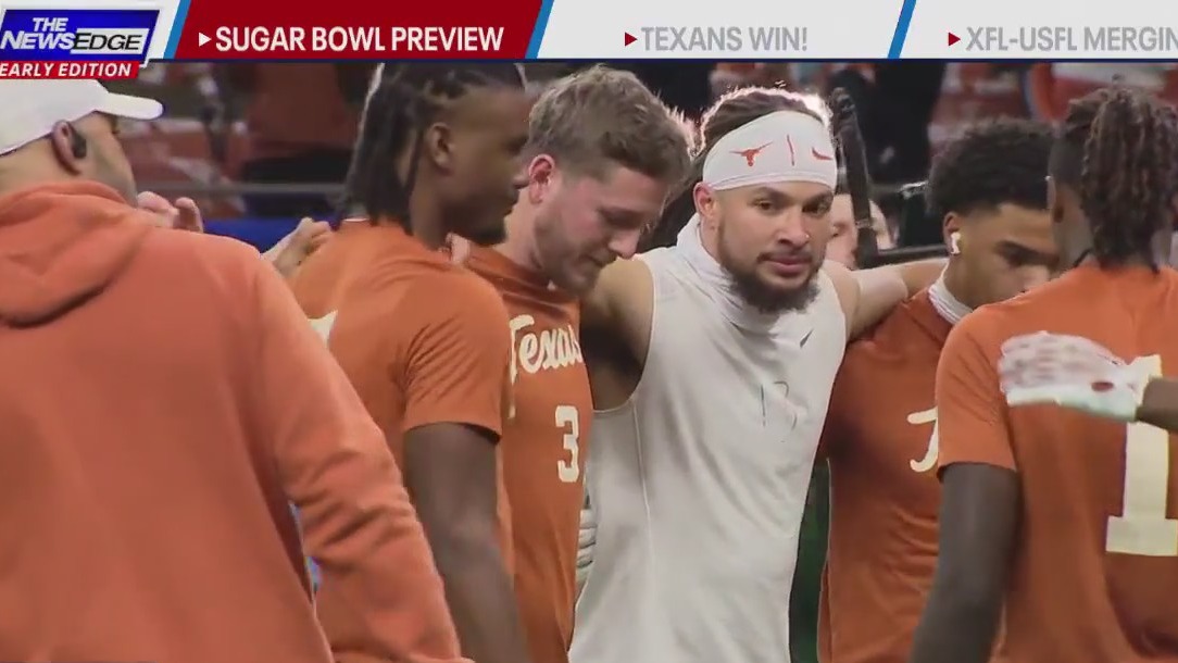 Texas Longhorns in New Orleans for CFP semifinal