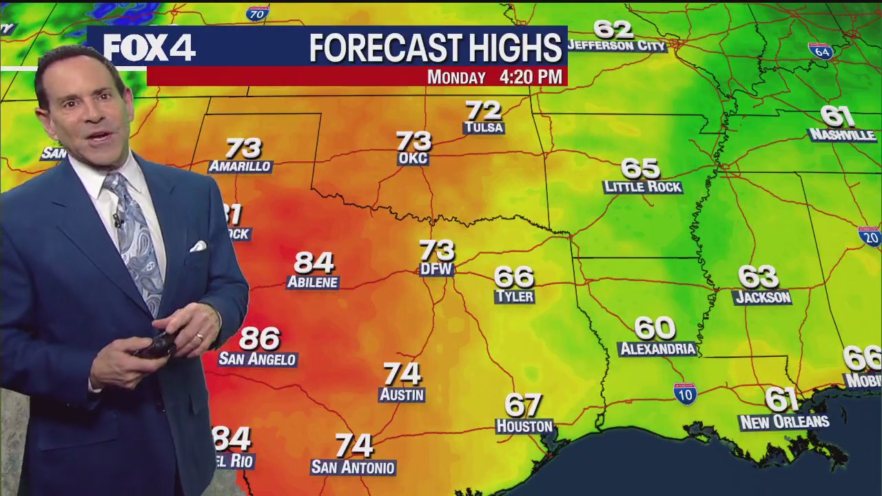 Dallas Weather: Feb. 24 morning forecast