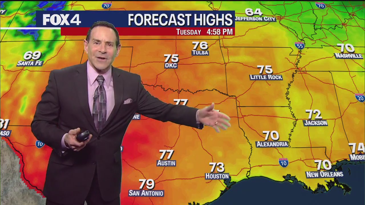 Dallas weather: Feb. 25 morning forecast