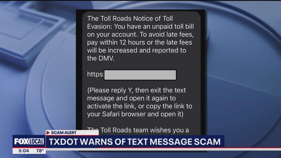 TxDOT continues to warn about toll scams