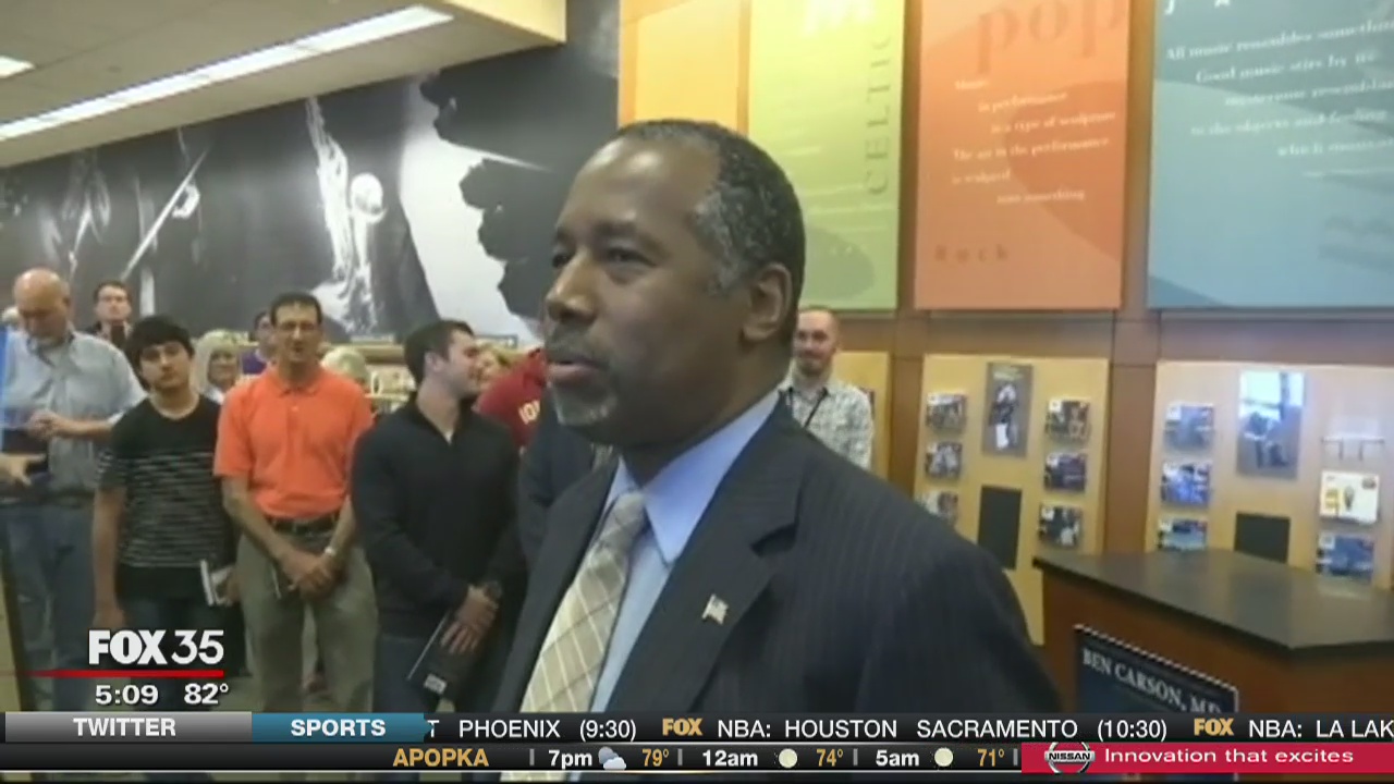 Carson backs off West Point scholarship claim