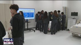 School, hospital team up for hands-on education