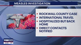 Measles case confirmed in Rockwall County