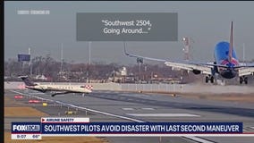 SWA pilot narrowly avoids collision with jet