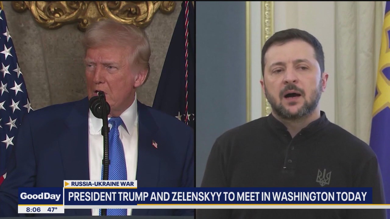 President Trump and Zelenskyy to meet in D.C. today