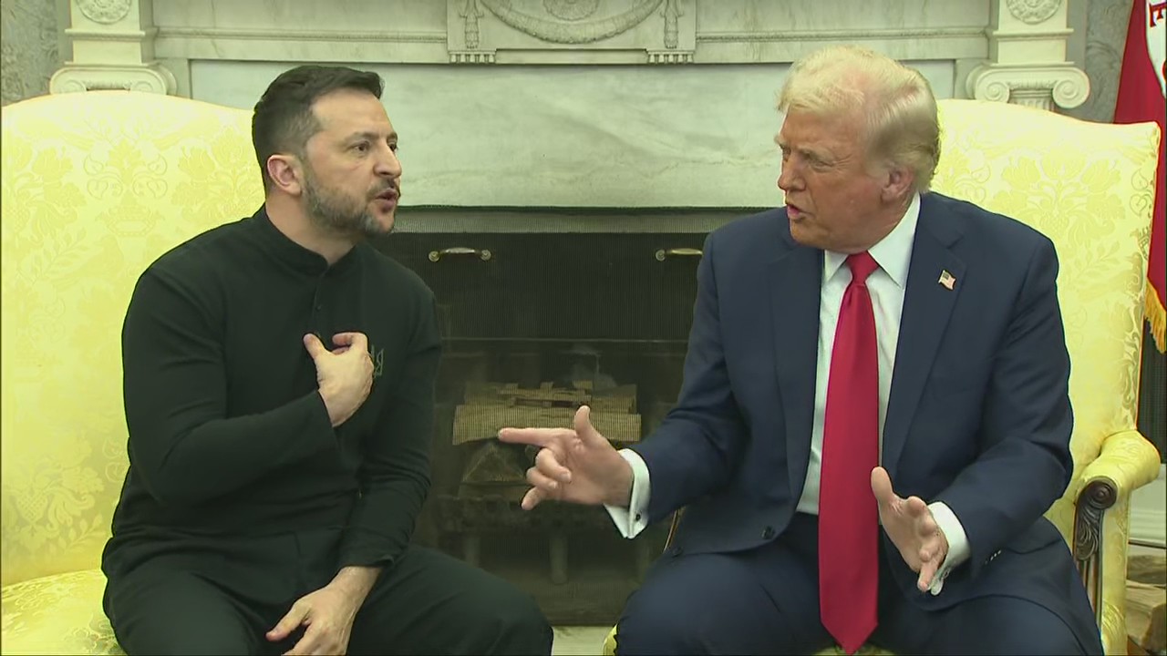 Trump, Zelensky shouting match at the White House: FULL