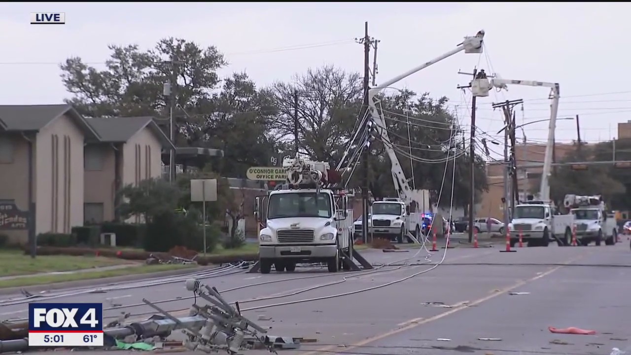 Confirmed EF-1 tornado in Irving
