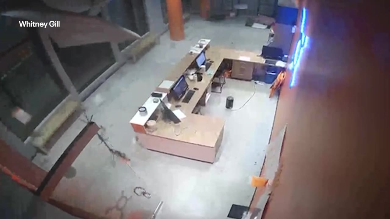 Victory Park Orange Theory damaged in storm