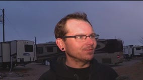 One person injured when storm knocked over RV in West Fort Worth