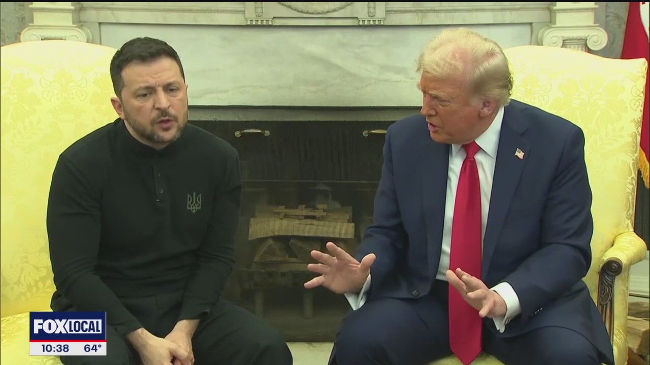 World leaders react to Trump, Zelensky dispute