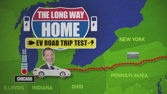 Electric vehicle road trip test