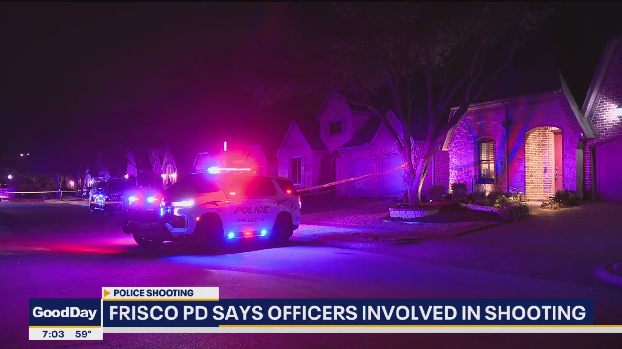 Frisco police says officers involved in shooting
