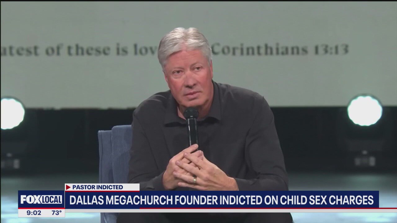 Megachurch founder indicted on child sex charges