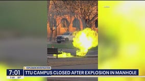 Weird green explosion at Texas Tech University