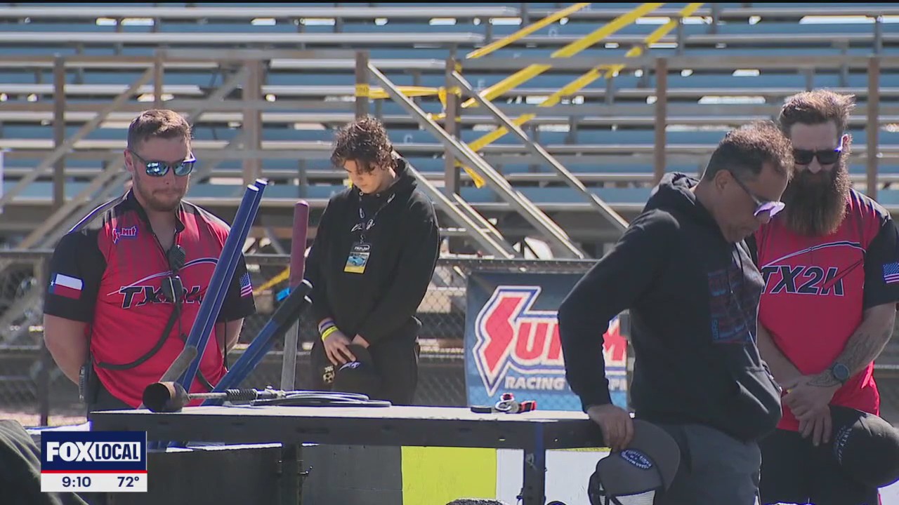 Texas Motorplex holds first event after storms