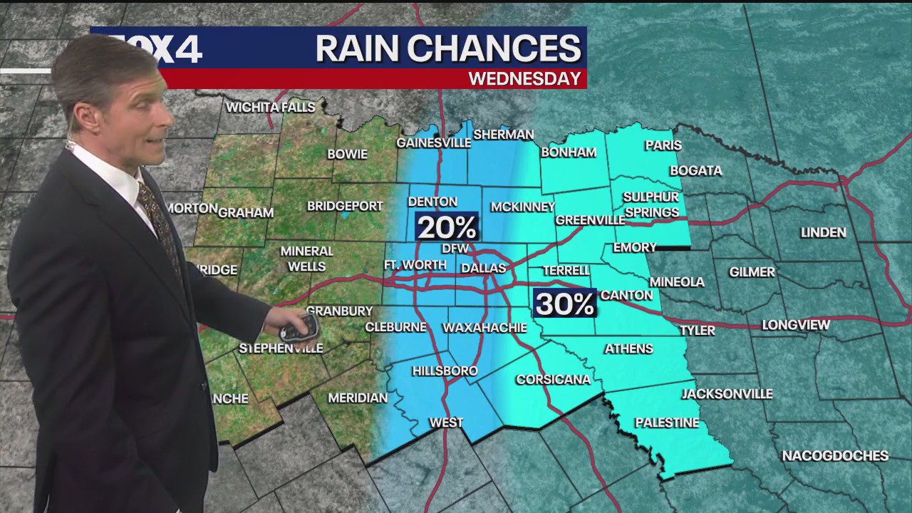 Dallas Weather: March 11 afternoon forecast