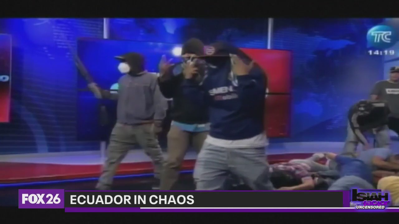 Violence in Ecuador sends country into chaos