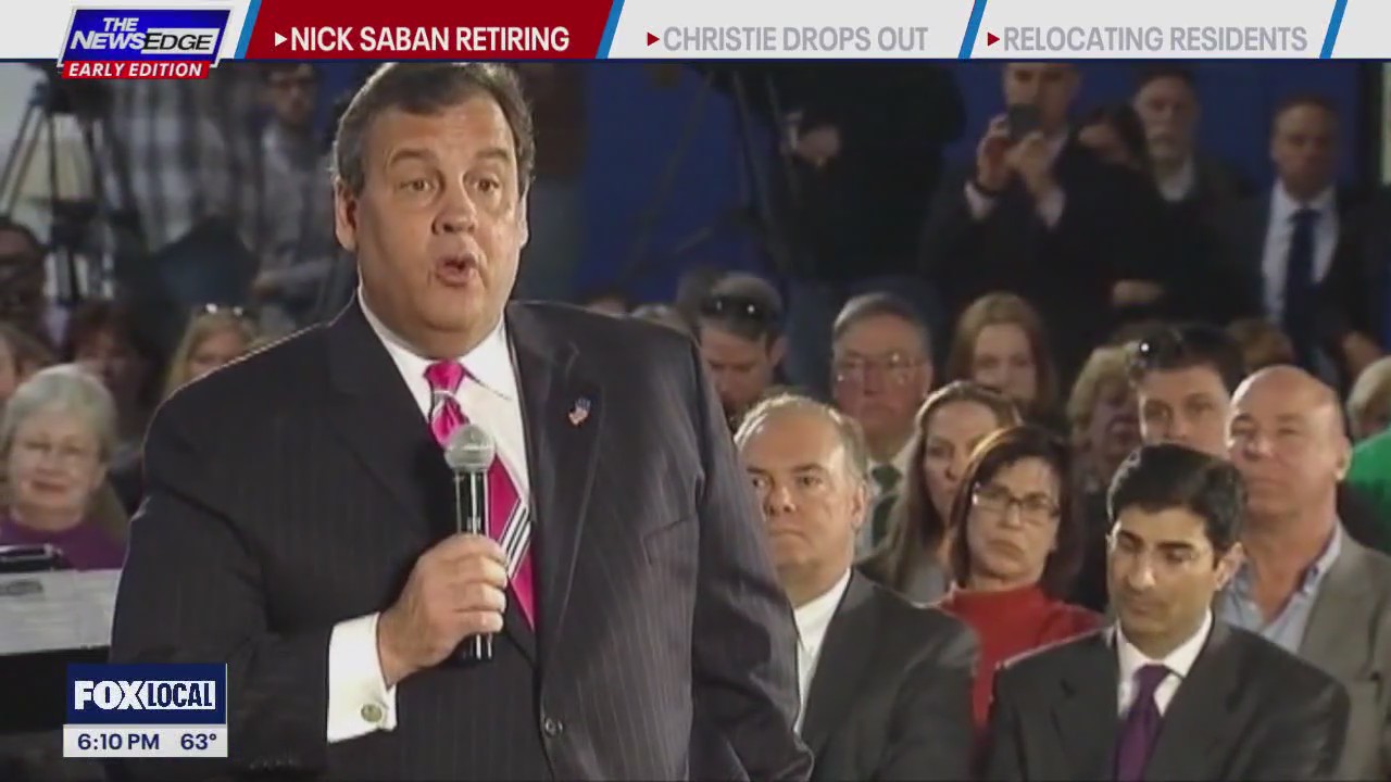 Former New Jersey Gov. Christie ends his presidential bid