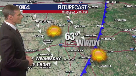 Dallas Weather: March 17 afternoon forecast
