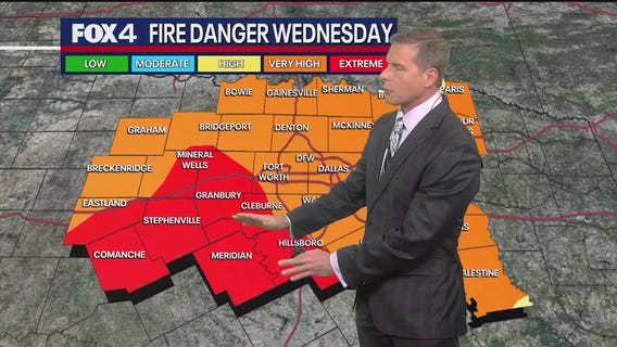 Dallas Weather: March 18 afternoon forecast