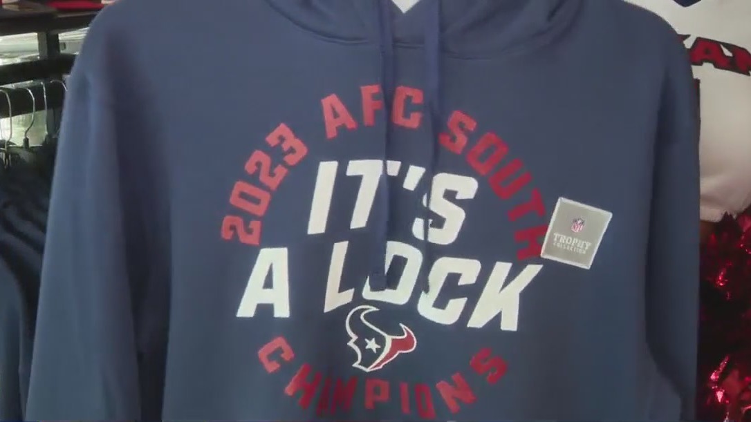 Houston Texans playoff gear