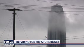 Houston weather: Preparing for the arctic blast