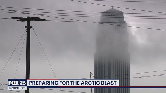 Houston weather: Preparing for the arctic blast