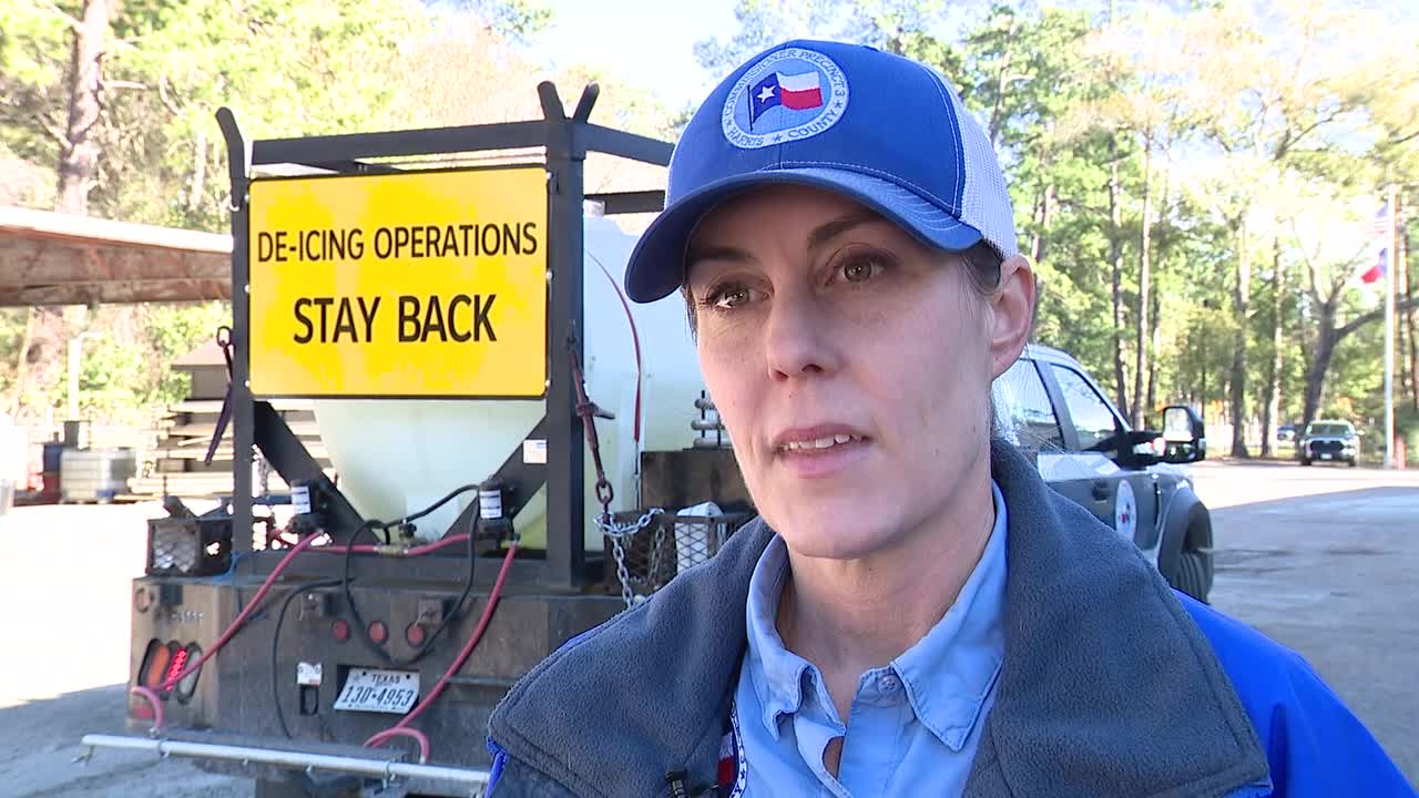 How Harris County preps, de-ices roads and bridges