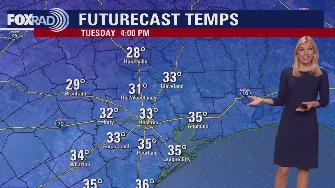 Latest Texas Arctic Blast Timeline
