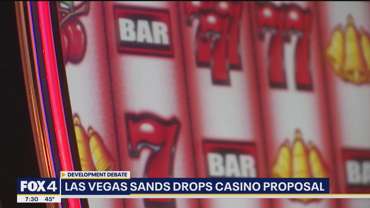 Las Vegas Sands drops casino proposal