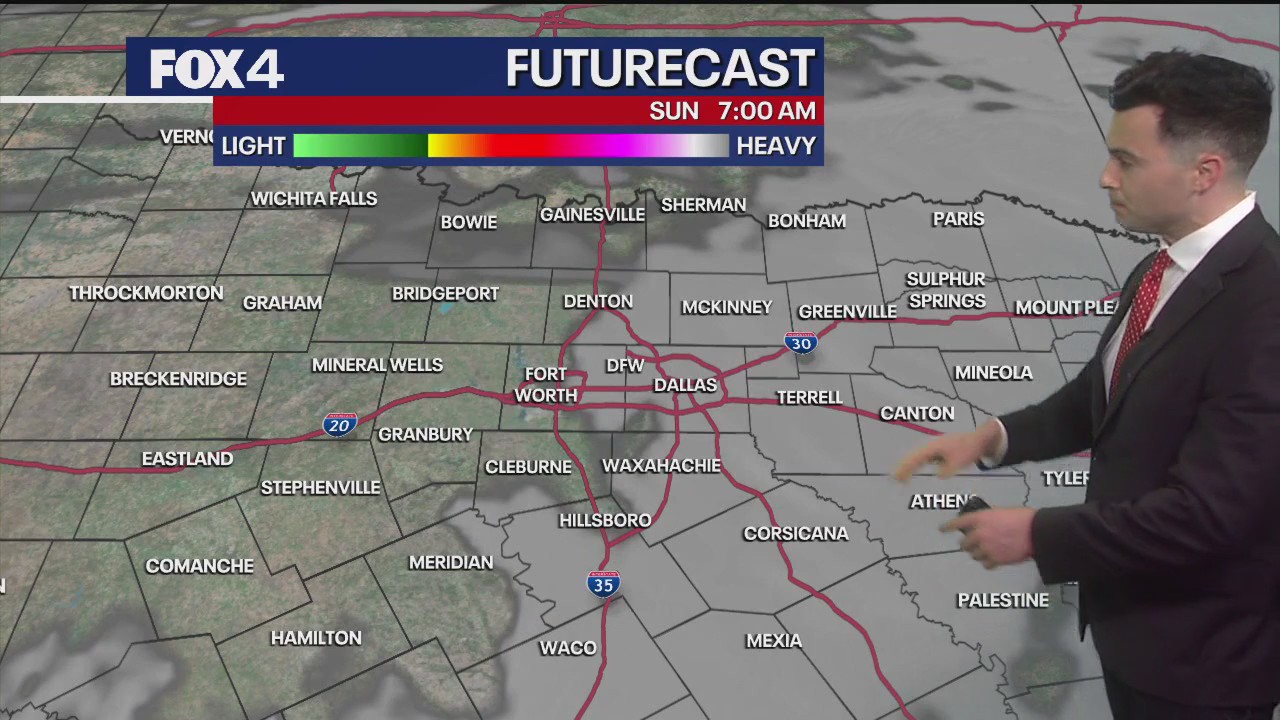 Dallas weather: March 22 overnight forecast