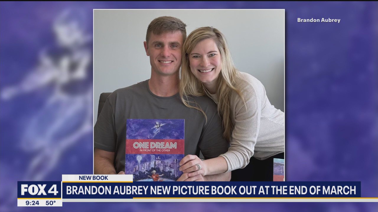 Cowboys kicker's new picture book out at end of March