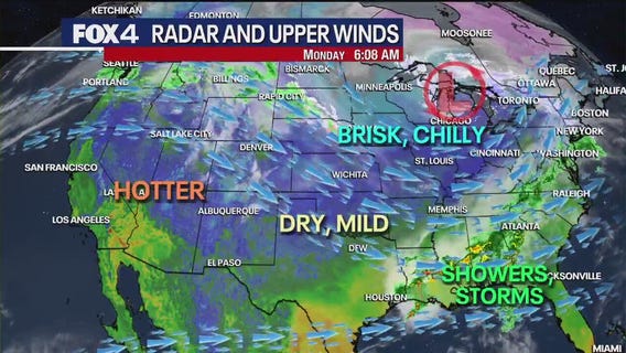 Dallas weather: Your March 24 morning forecast