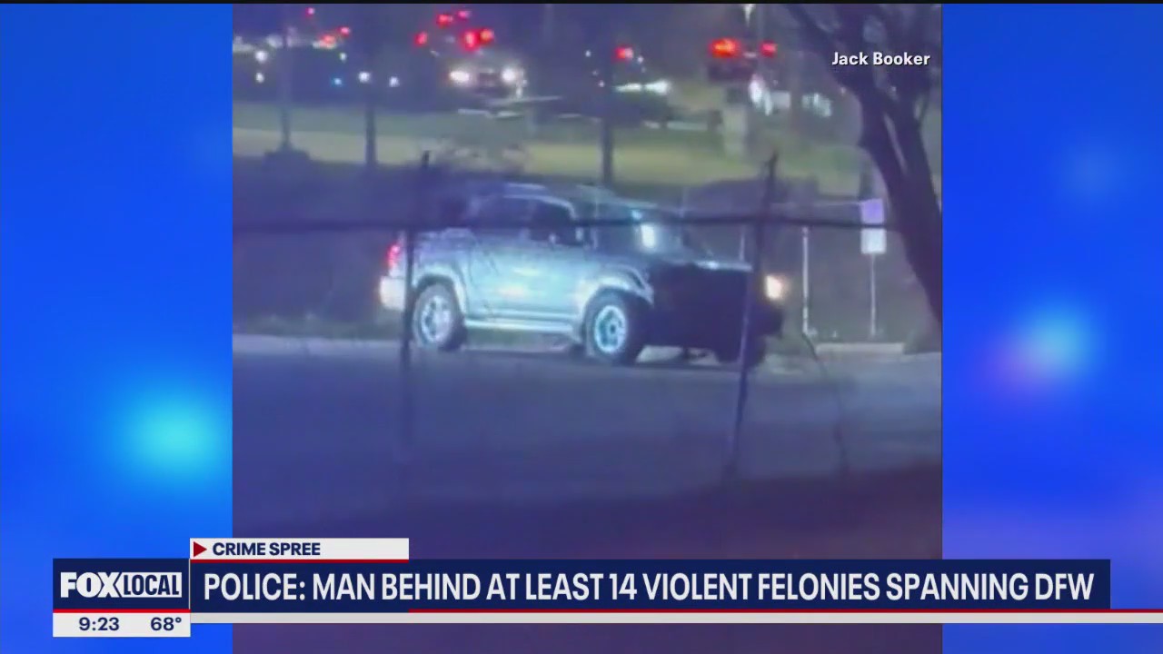 Man linked to 14 violent crimes in 1 day arrested