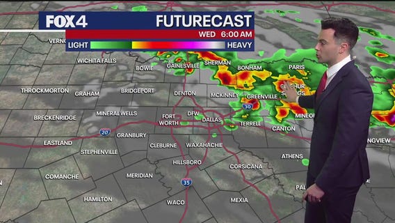 Dallas weather: March 25 afternoon forecast