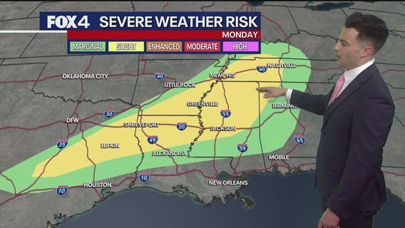 Dallas weather: March 23 evening forecast