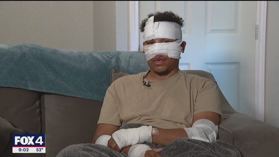 Man on motorcycle nearly killed in hit-and-run