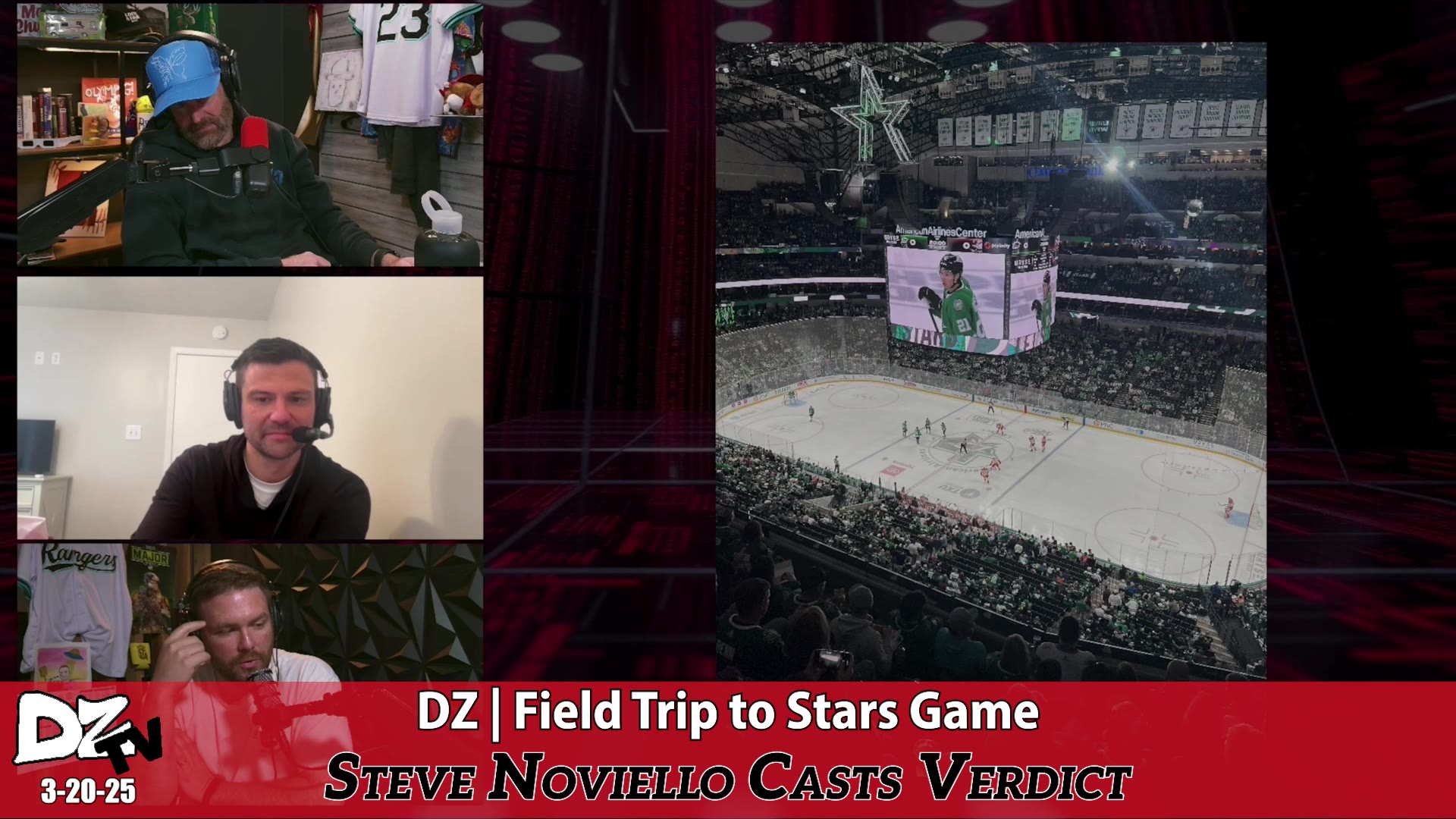 The Dumb Zone goes to a Stars game | DZTV