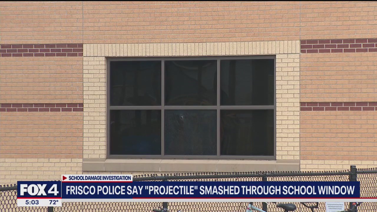'Projectile' hits Hosp Elementary School in Frisco